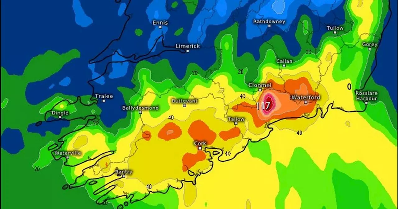 24-hour Status Yellow weather warning issued for three counties