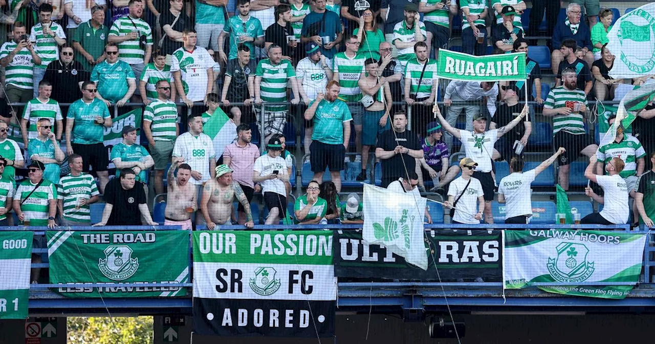 Shamrock Rovers fans to pay more for pints in Europe than fans of any UK team