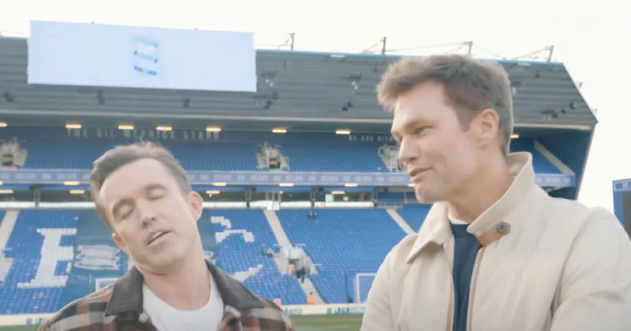 Tom Brady's Surprise As Rob McElhenney Brings Eli Manning To Wrexham