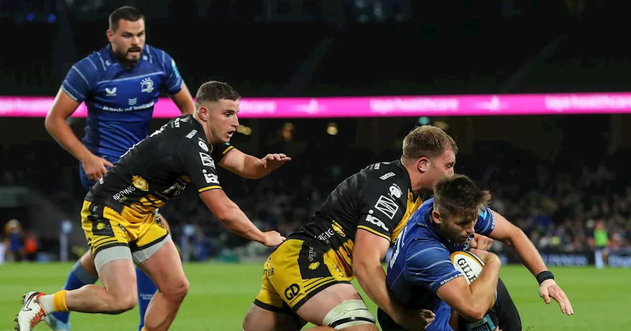 Leinster huff and puff their way to victory over Dragons in Dublin