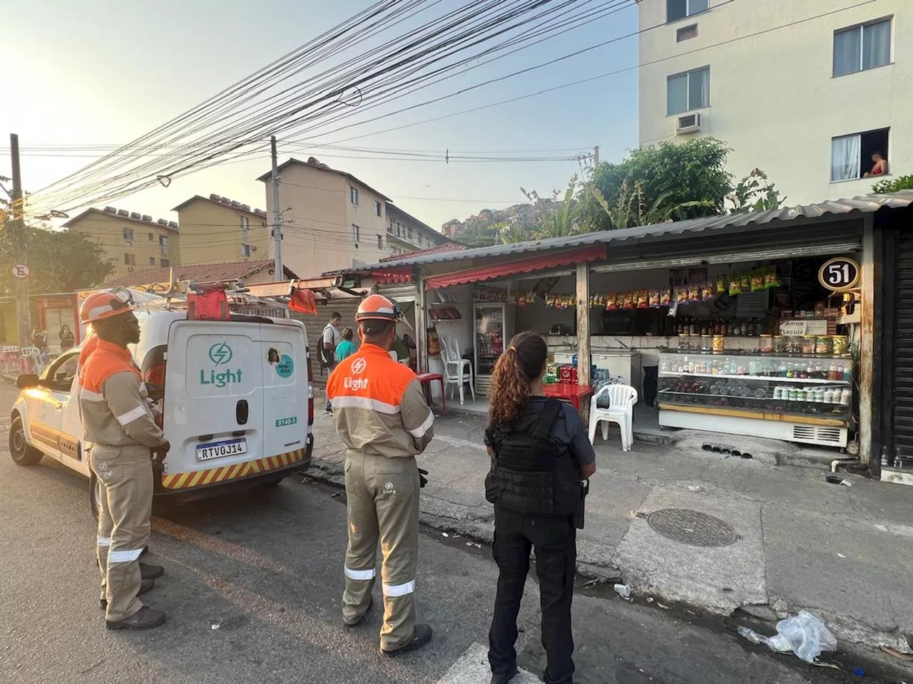 Polícia Civil flagra furto de energia em estabelecimentos comerciais no Rio