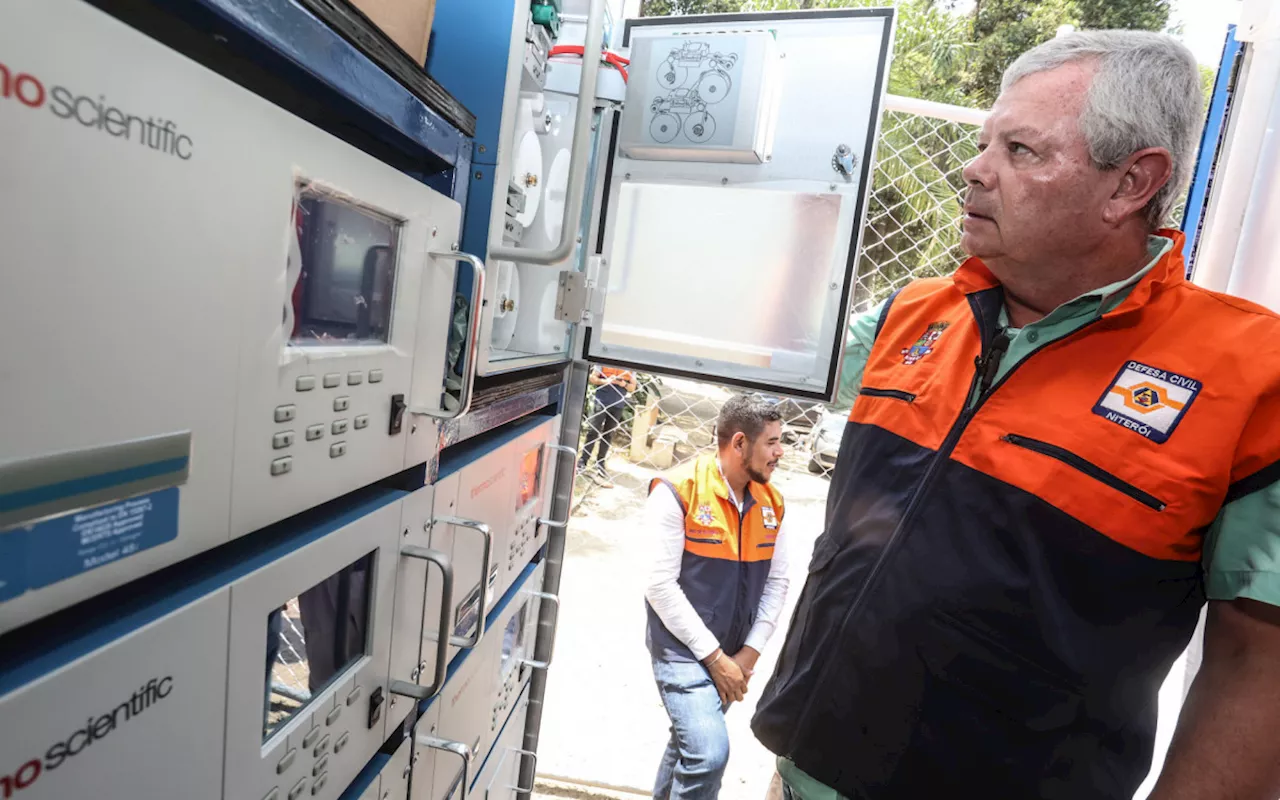 Niterói entrega primeira estação de monitoramento da qualidade do ar e das condições meteorológicas