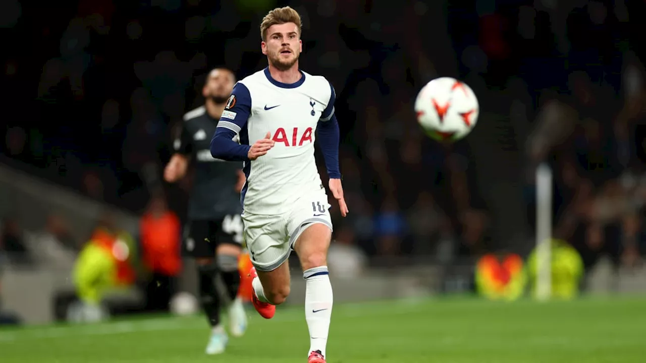 Timo Werner kämpft um Einsatzzeit bei Tottenham