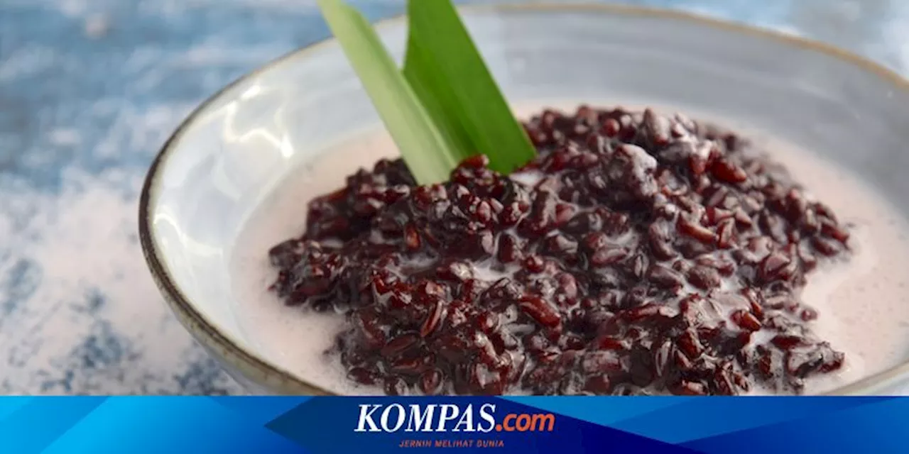 8 Cara Memasak Bubur Ketan Hitam yang Legit dan Tahan Lama