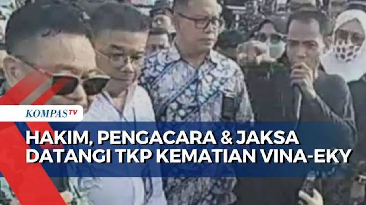 Hakim Datangi TKP di Cirebon, Saksi Sebut Lihat Vina-Eky Jatuh Tabrak Tiang di Jembatan