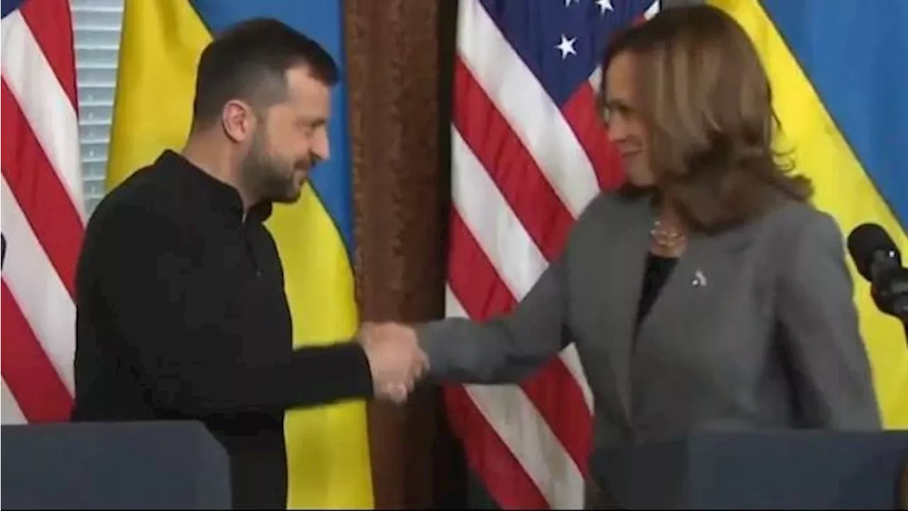 Kamala Harris Kecam Saran Agar Zelenskyy Menyerah ke Rusia, Hantam Trump Secara Tak Langsung