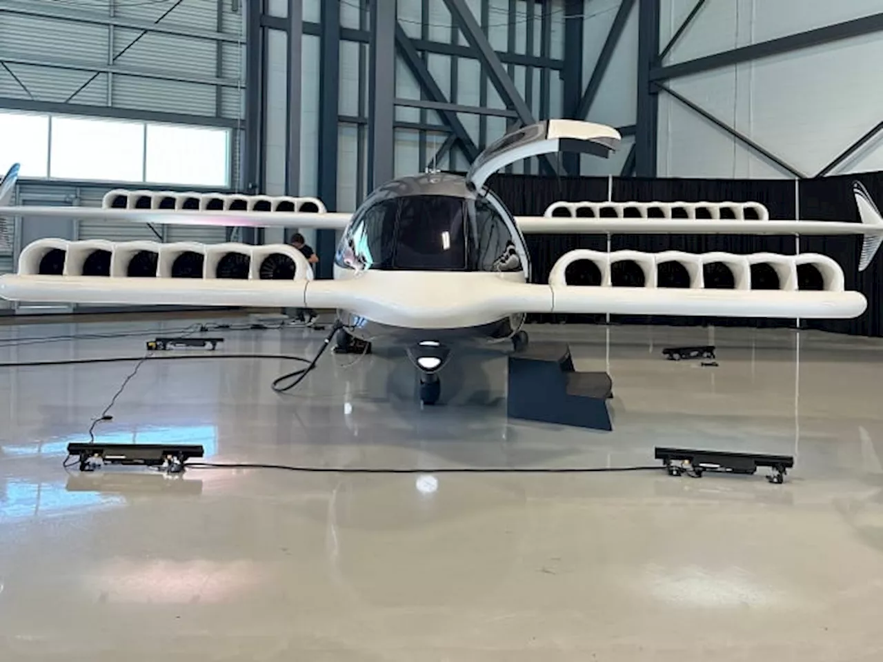 ‘Something groundbreaking:’ World’s first electric jet debuts in Houston