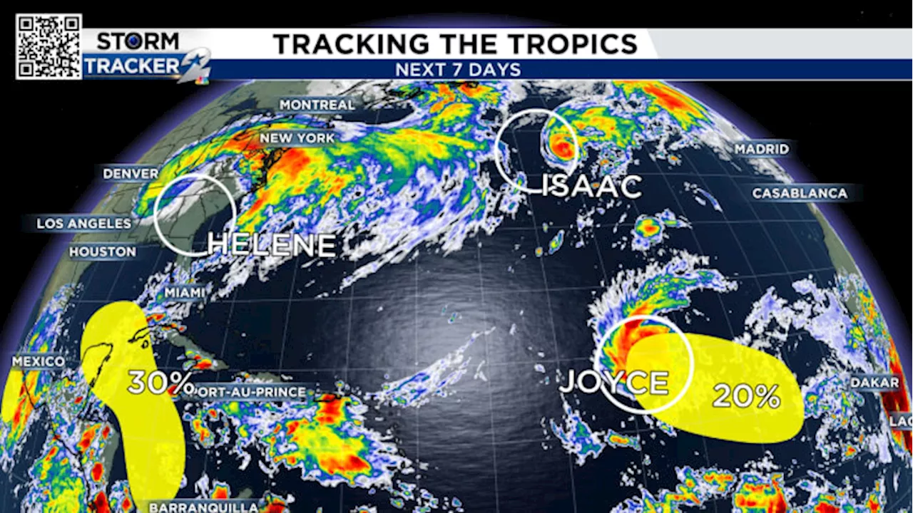 Tracking the aftermath of Helene as more storms develop