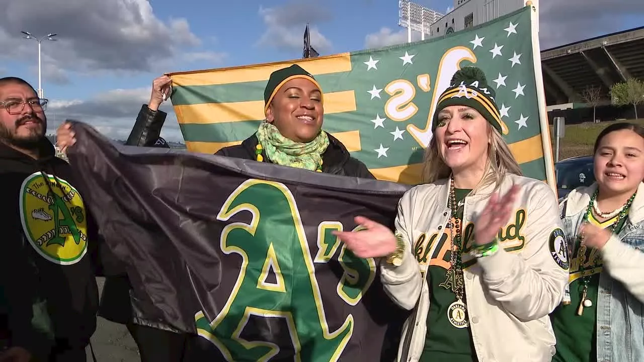 A's Final game at the Oakland Coliseum