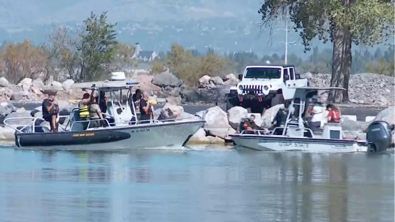 Search underway for two people on plane that crashed into Utah Lake