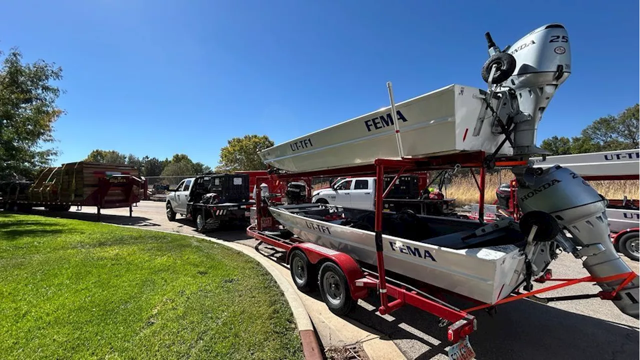 Utah Task Force 1 deployed to southeast in response to Hurricane Helene