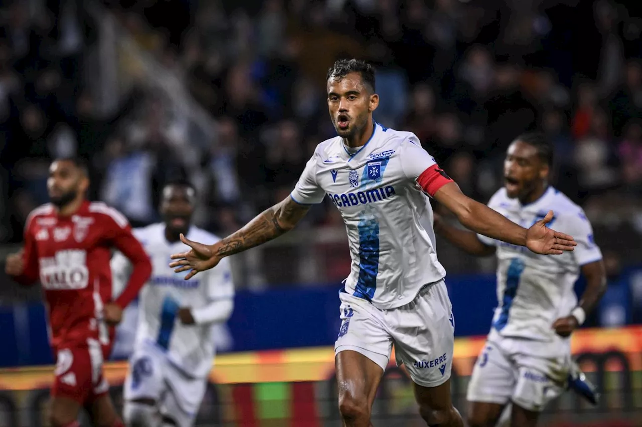 Ligue 1: Brest, naufragé dans la tempête à Auxerre