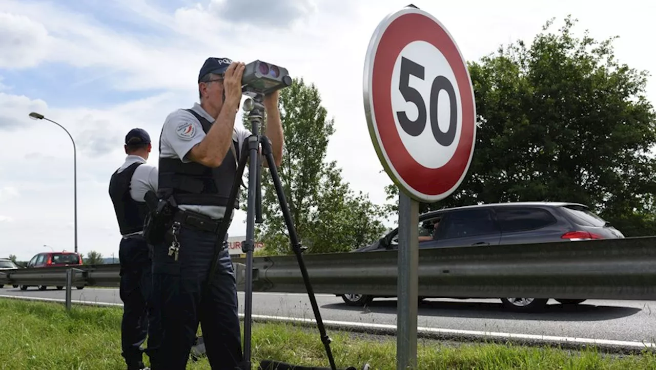 Une automobiliste contrôlée à 109 km/h au centre-ville de Villeneuve-sur-Lot