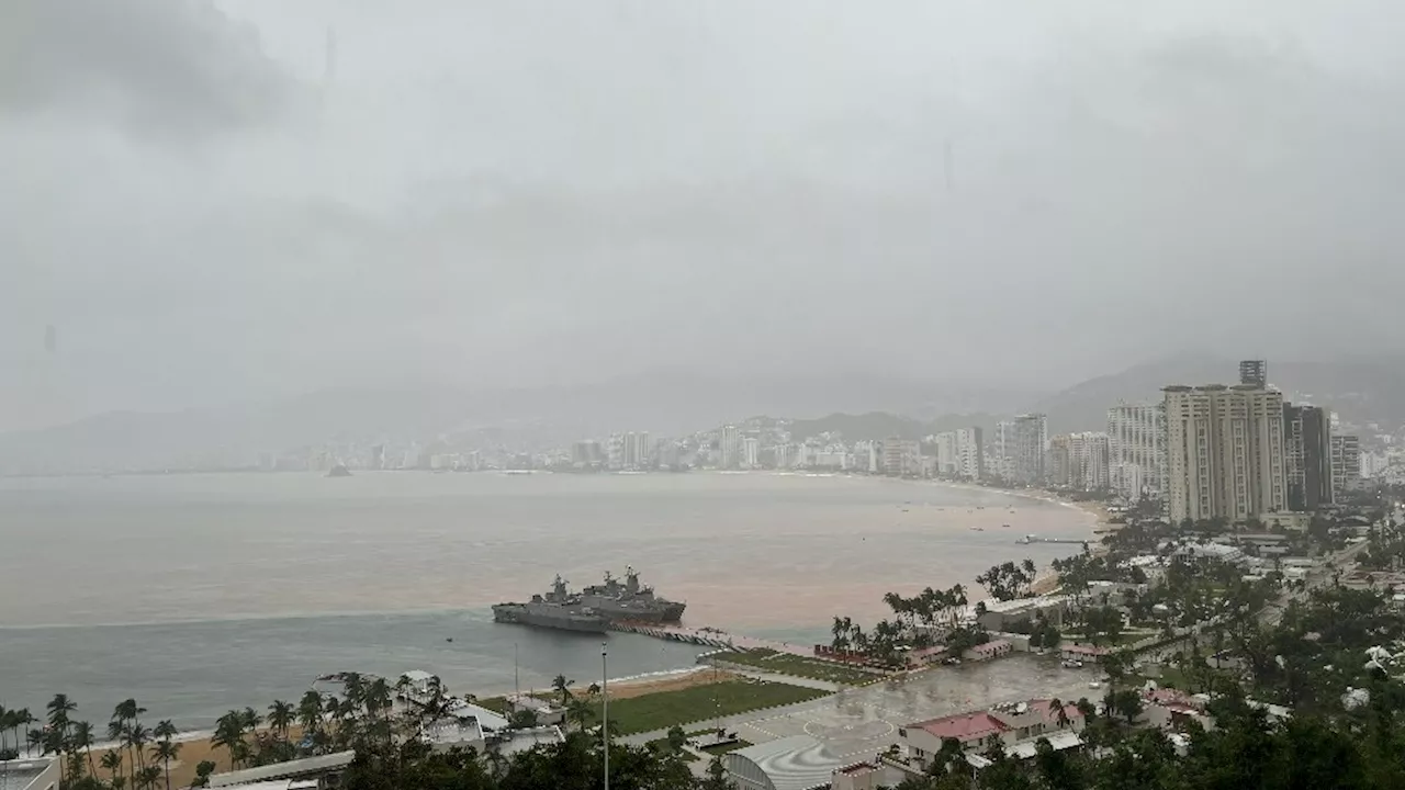 Acapulco: Canaco pide mayor presencia federal tras el huracán 'John'