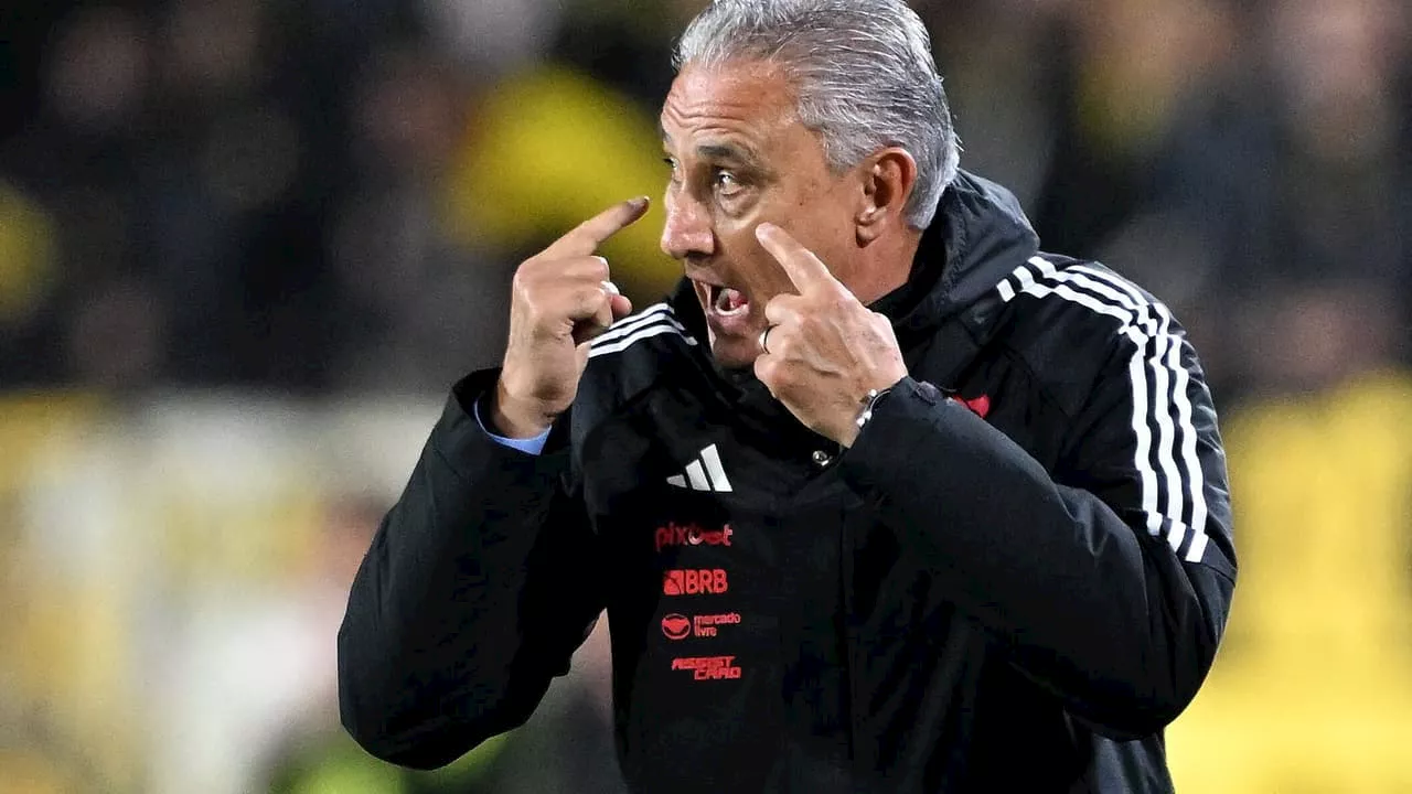 Tite explica falta de gols do Flamengo na Libertadores e lamenta lesão de Pedro