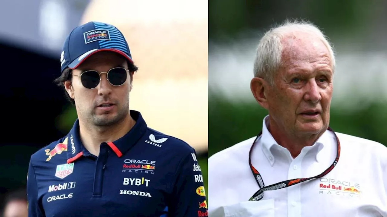 F1: Checo Pérez le responde a Helmut Marko tras adelantar que su retiro está cerca