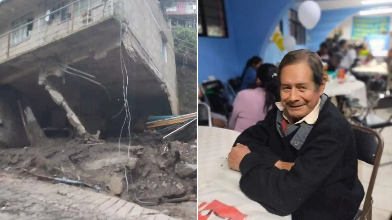 Binomios caninos buscan a Silvino, desaparecido tras deslave de Jilotzingo, Edomex