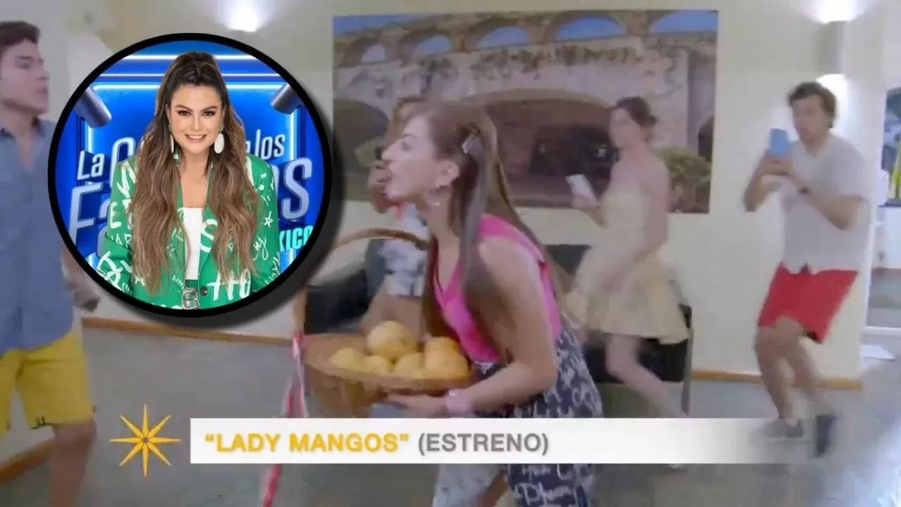 Lady Mangos: Mariana Echeverría reacciona a La Rosa de Guadalupe