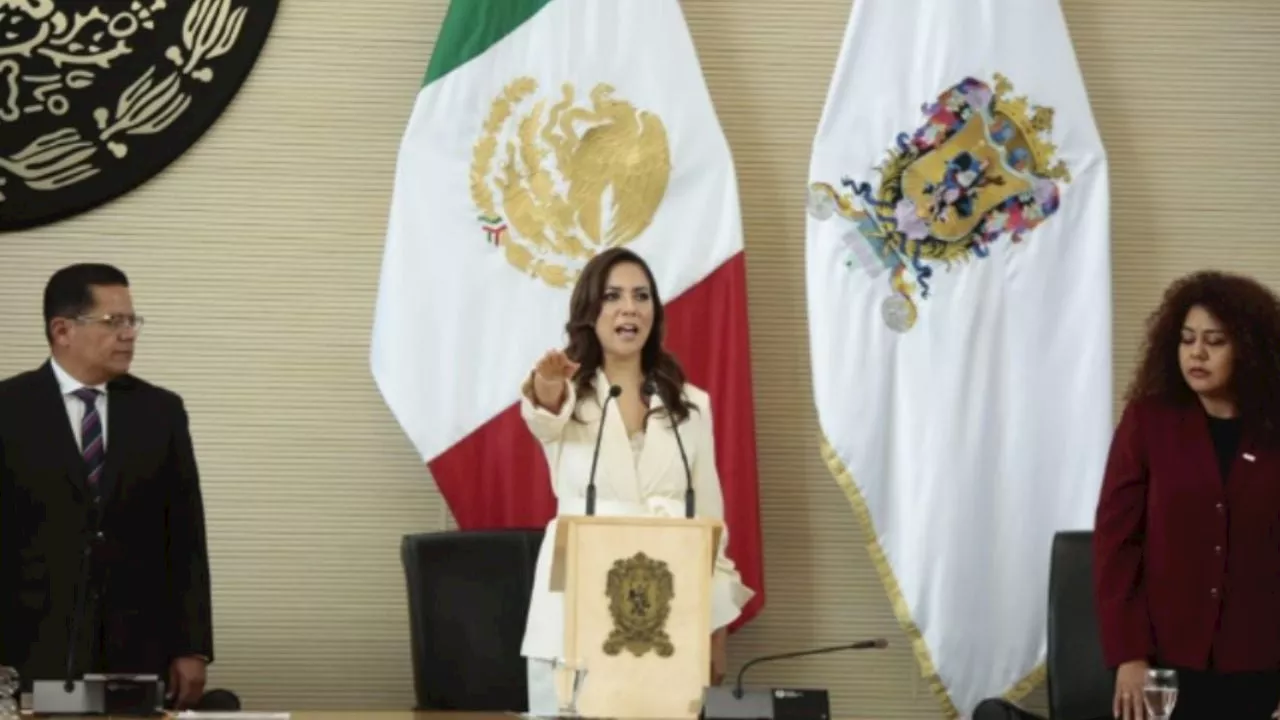 Libia Dennise García Muñoz Ledo Toma Posesión como Gobernadora de Guanajuato