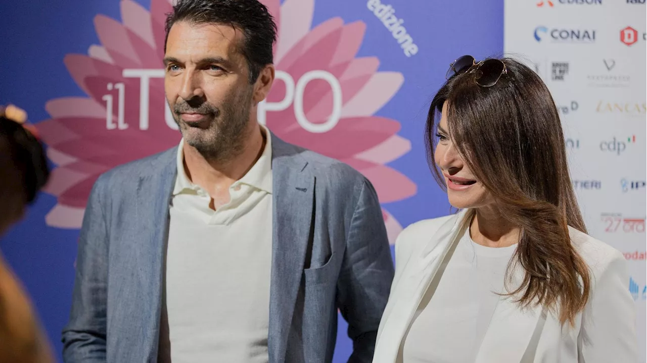 Gigi Buffon e Ilaria D'Amico si sposano domani a Lucca