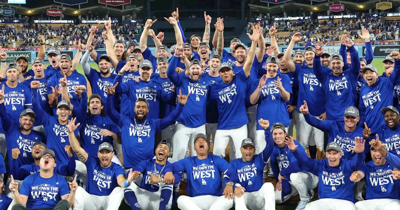 Los Dodgers derrotan a los Padres y logran su undécimo título del Oeste en 12 temporadas