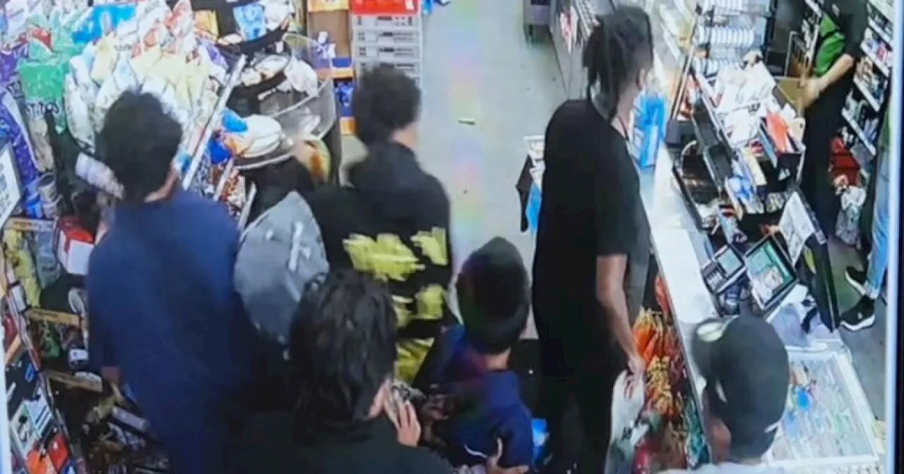 Mobs of bike-riding teens ransacking 7-Elevens swipe everything — but money