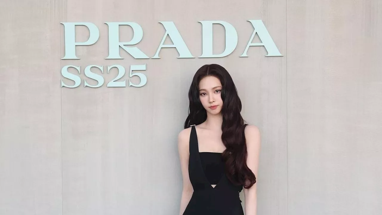 Karina aespa Hadir di Milan Fashion Week, Pamerkan Pesona Kiyowo dengan Gaun Mini