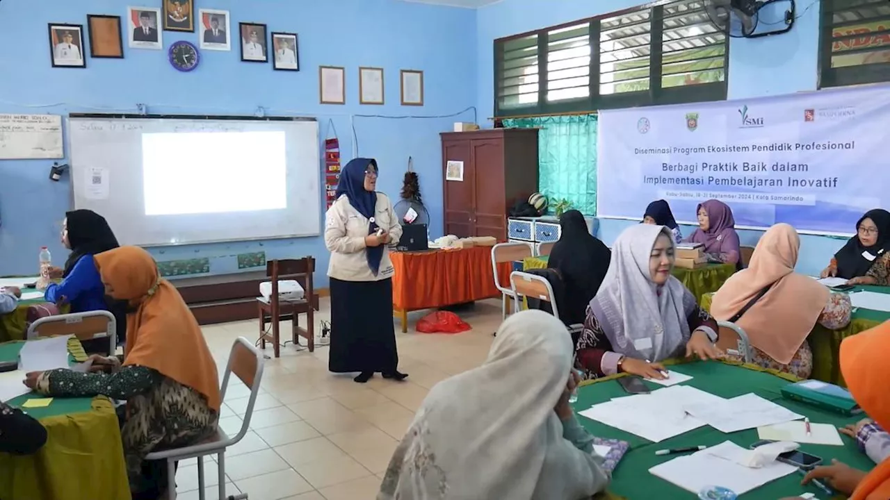 Peserta Program Ekosistem Pendidik Profesional Berbagi Praktik kepada 750 Guru