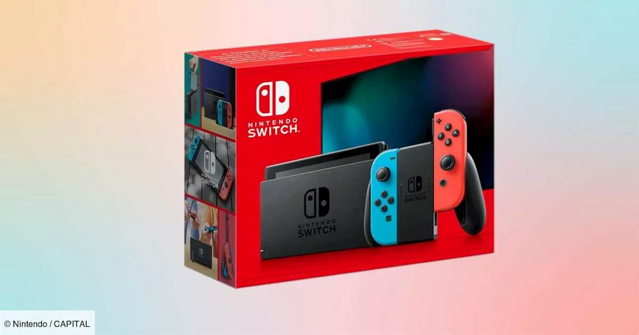 Amazon : profitez d'un code promo valable sur la console Nintendo Switch ce week-end