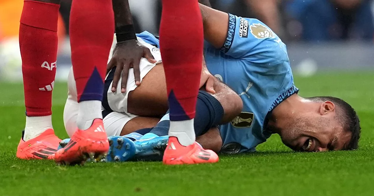 Man City handed bleak Rodri injury verdict after Pep Guardiola update