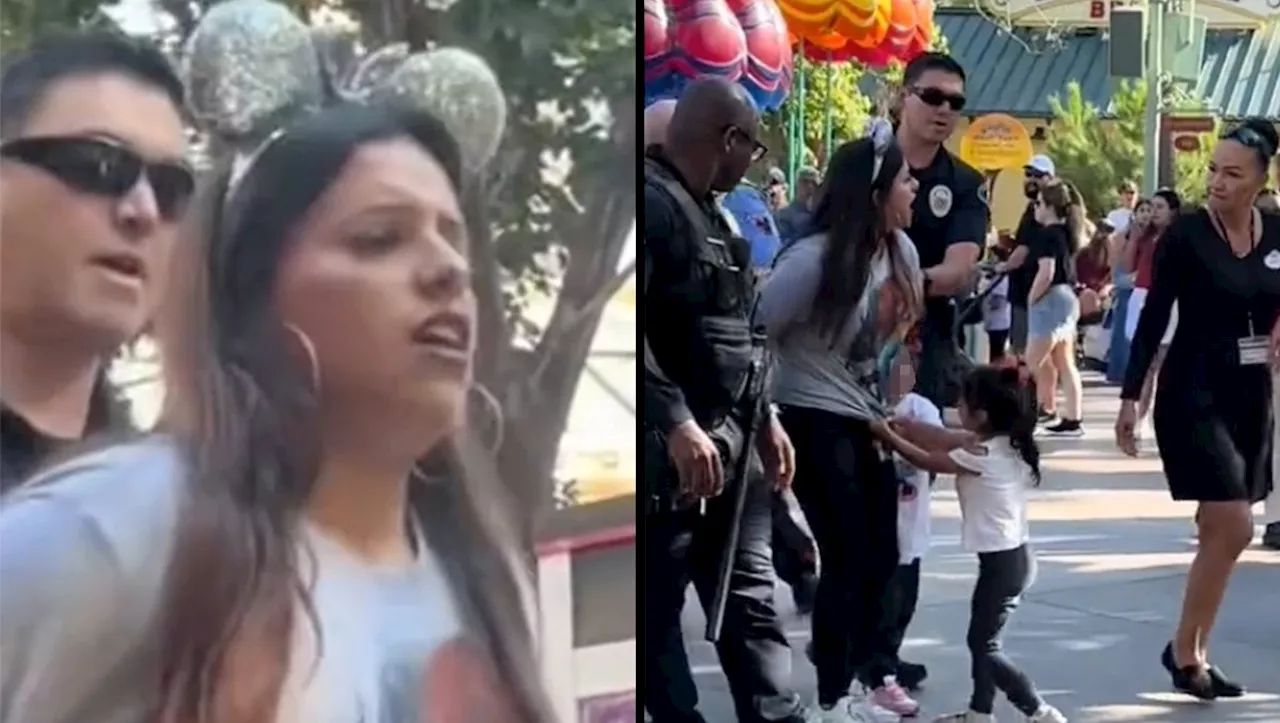 Madre es arrestada en Disneyland frente a sus dos hijas por esta penosa razón