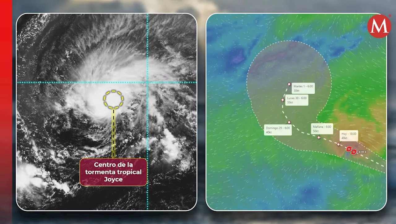 Tormenta tropical 'Joyce' se forma en el Atlántico; ¿Afectará México? Esto dice el SMN