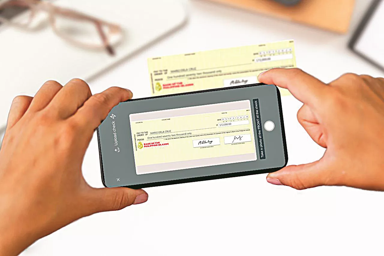 BPI encourages account holders to maximize Mobile Check Deposit feature