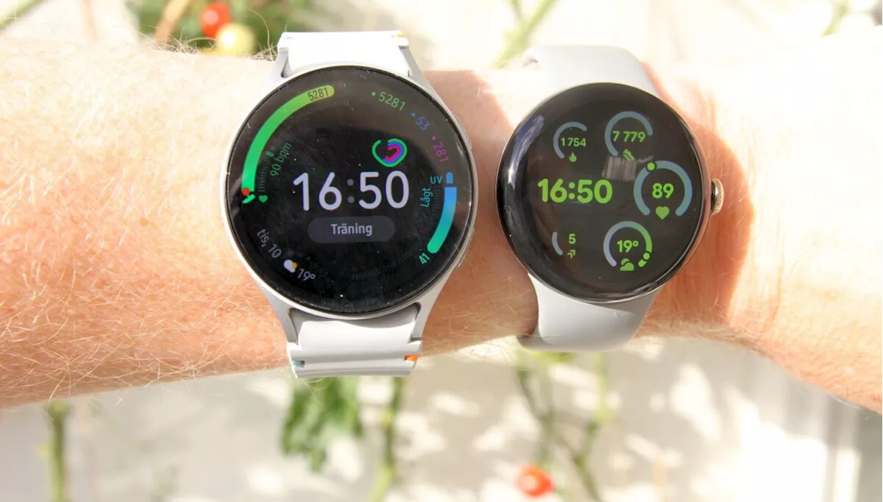 Duell: Google Pixel Watch 3 mot Samsung Galaxy Watch 7