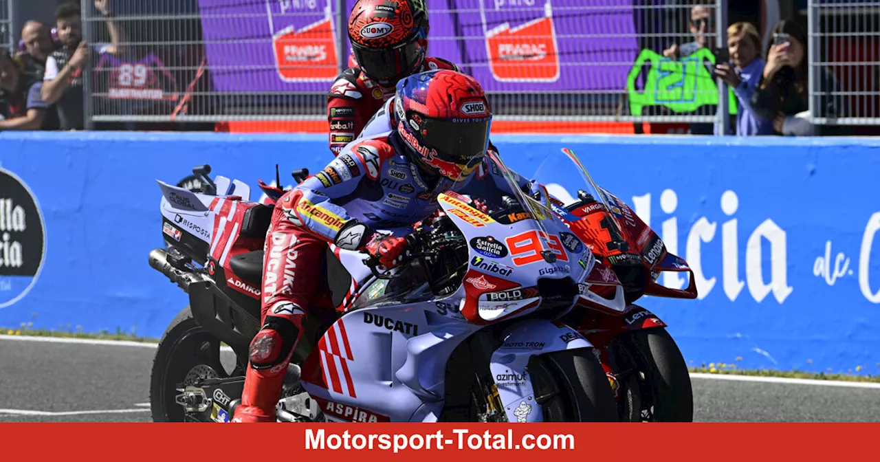 Marc Marquez: 'Bester Ducati-Save' und Missverständnis bei Hilfe für Bagnaia