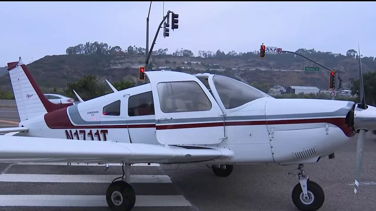 Cocaine found in small plane that made emergency landing on SR-76, Oceanside police say