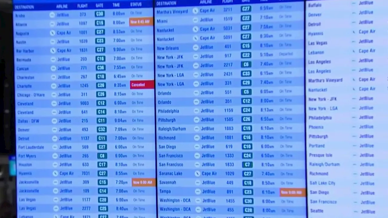 Helene already impacting flights at Boston's Logan Airport