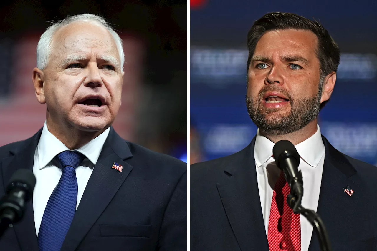 Here's Who Is Prepping Tim Walz and JD Vance for Debate