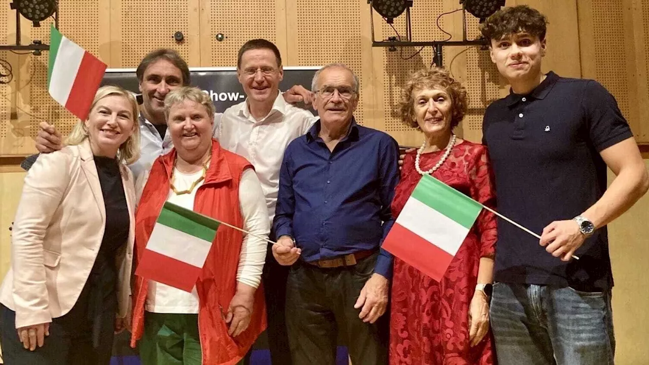 Tolle Stimmung in einer vollen Römerhalle mit „La Notte Italiana“