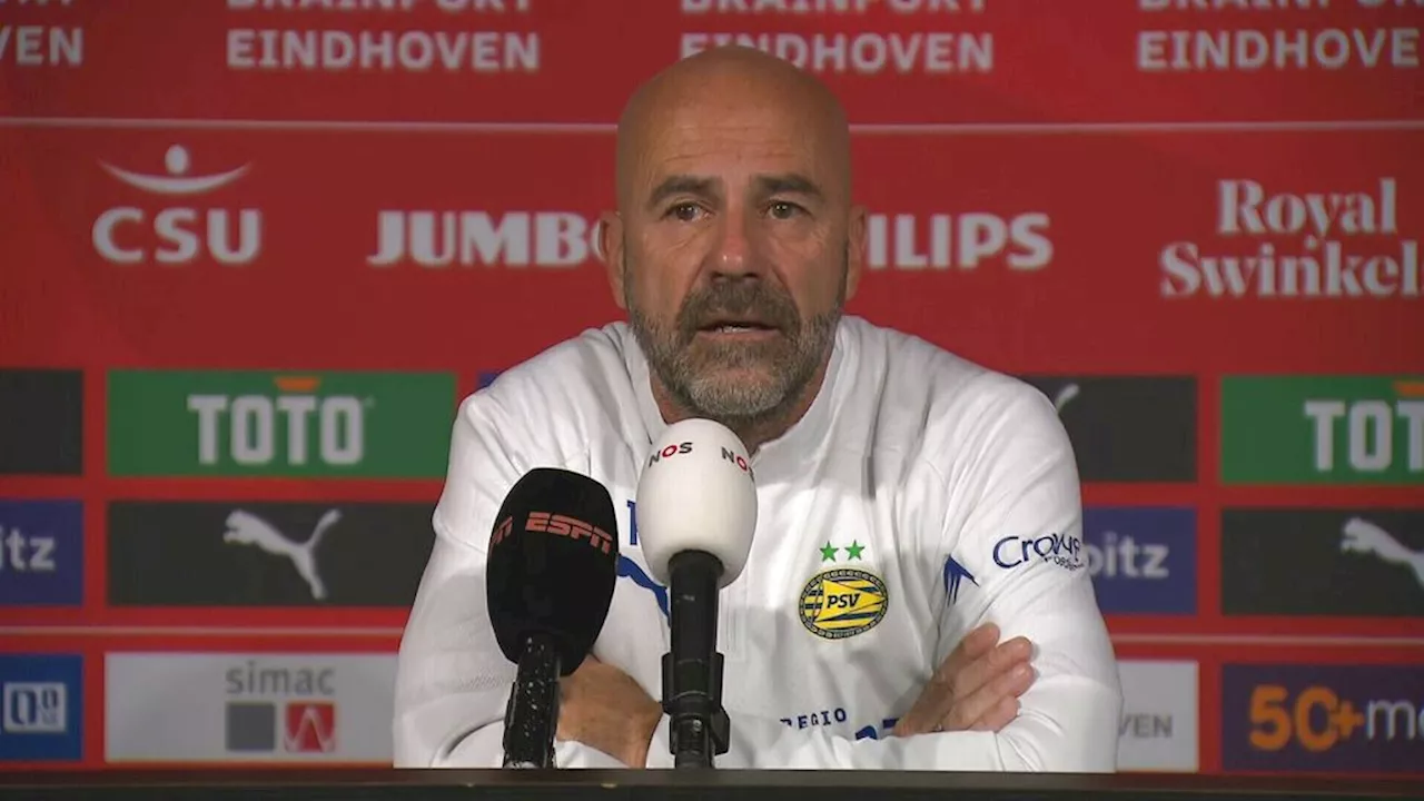 PSV-coach Bosz tevreden na 'eindelijk goede' trainingsweek: 'Voor het eerst sinds zomer'