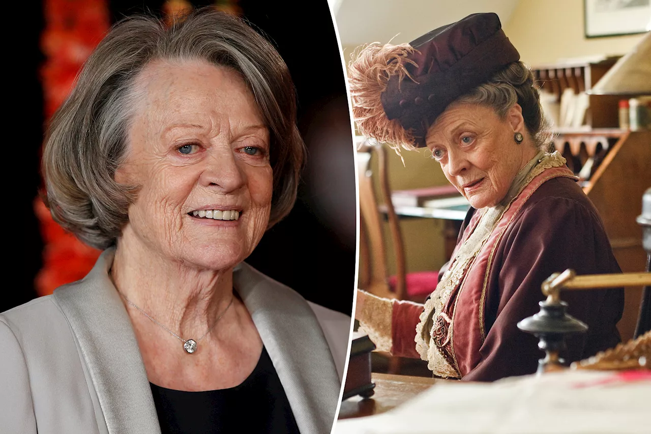 Maggie Smith had emotional retirement conversation on 'Downton Abbey' set before death at 89