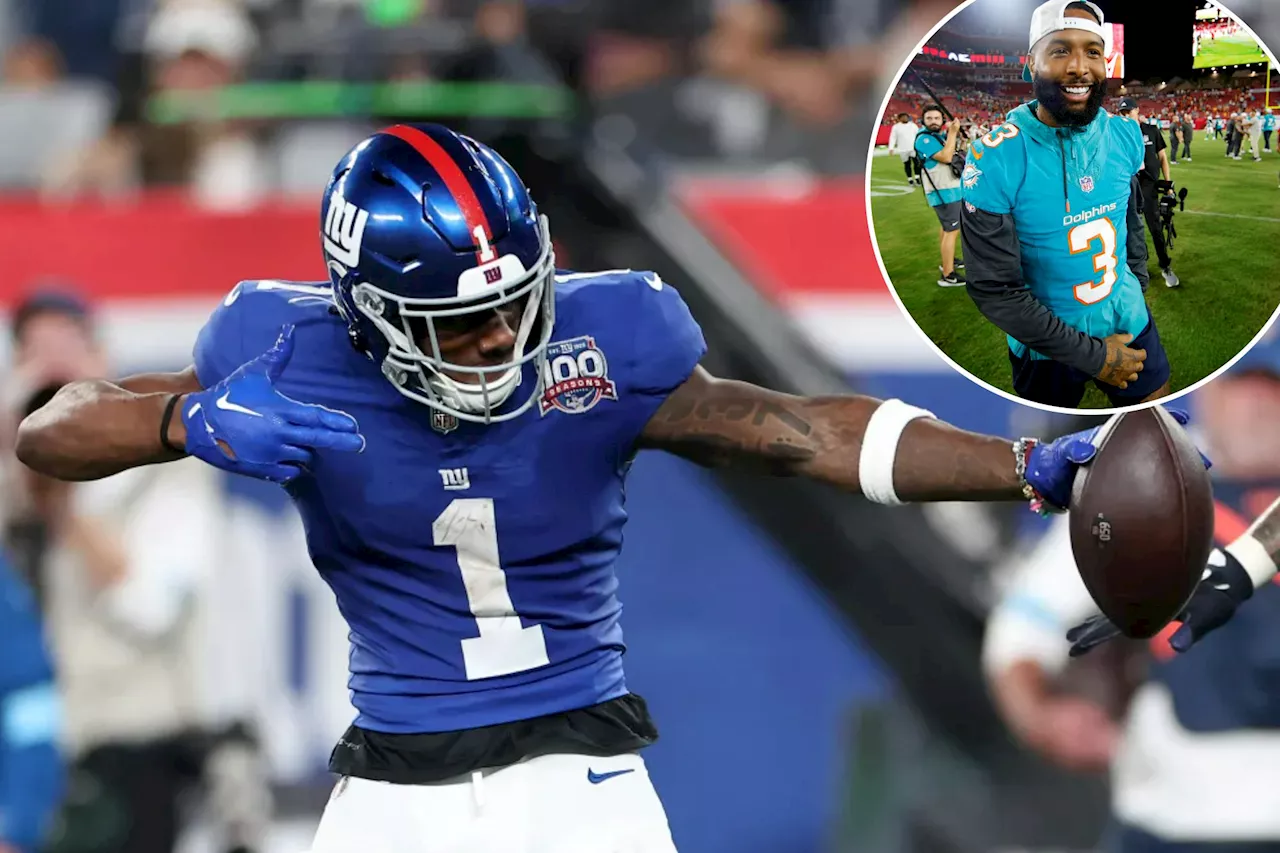 Odell Beckham Jr. praises Giants’ Malik Nabers after latest breakout game