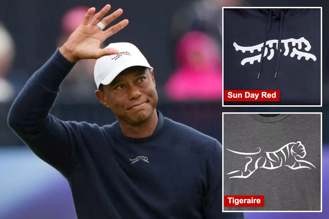 Tiger Woods accused of using 'unlawfully hijacked' logo for new clothing brand