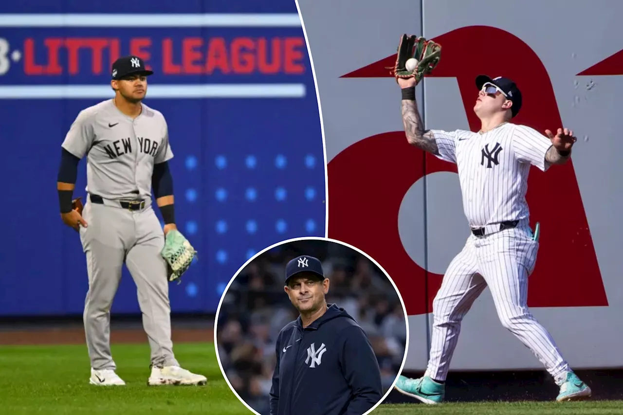 Yankees haven't ruled out anything in left field conundrum