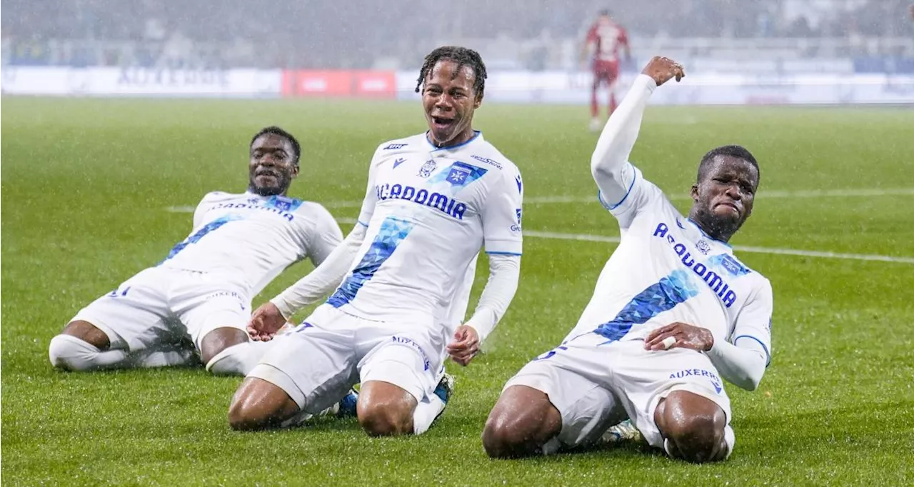 Auxerre se donne de l'air avec une grosse victoire contre Brest !