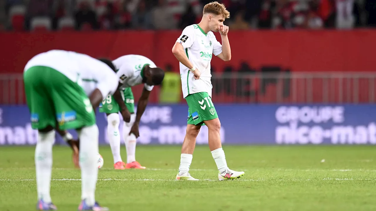 Saint-Etienne: comment les Verts tentent de relever la tête après le 8-0 contre Nice