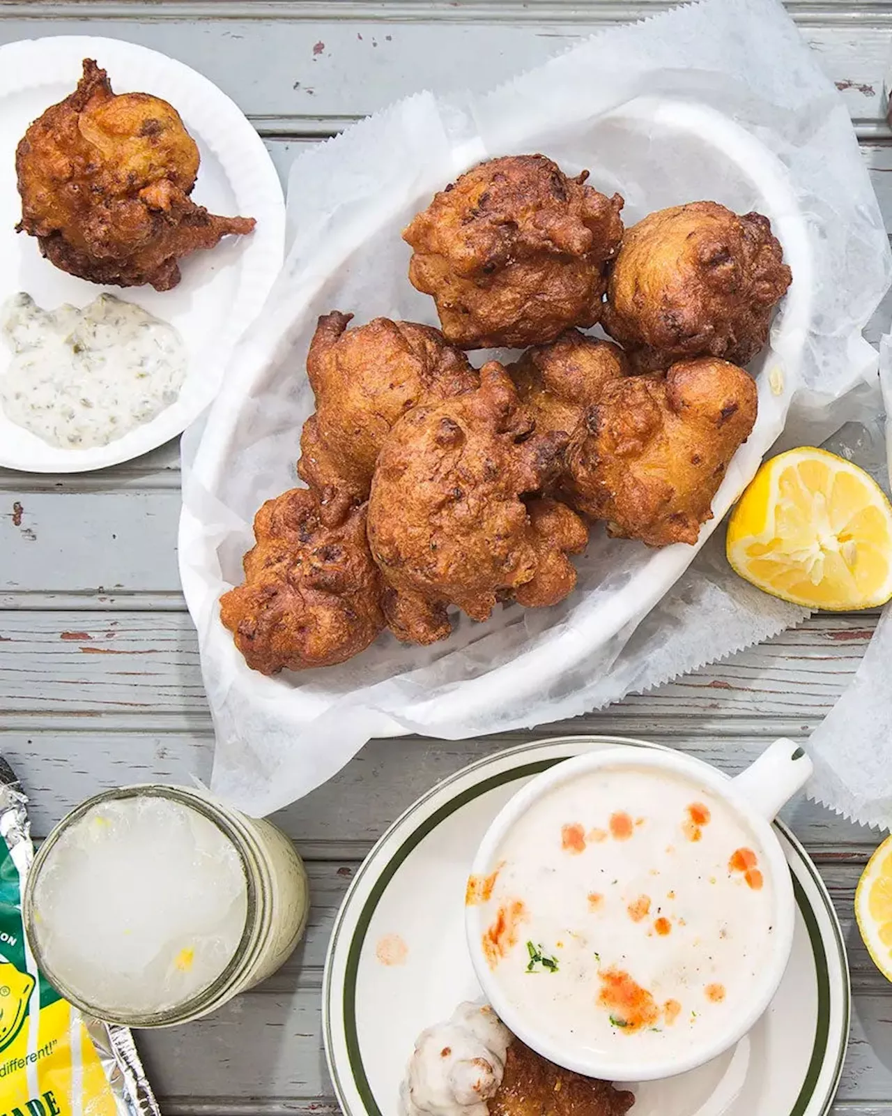 Rhode Island Clam Cakes