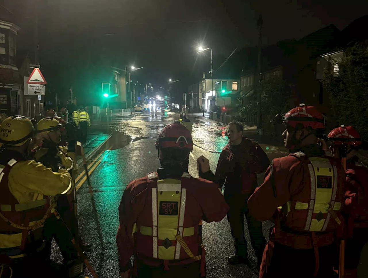 Residents evacuated from homes as heavy rain causes flash flooding across Shropshire