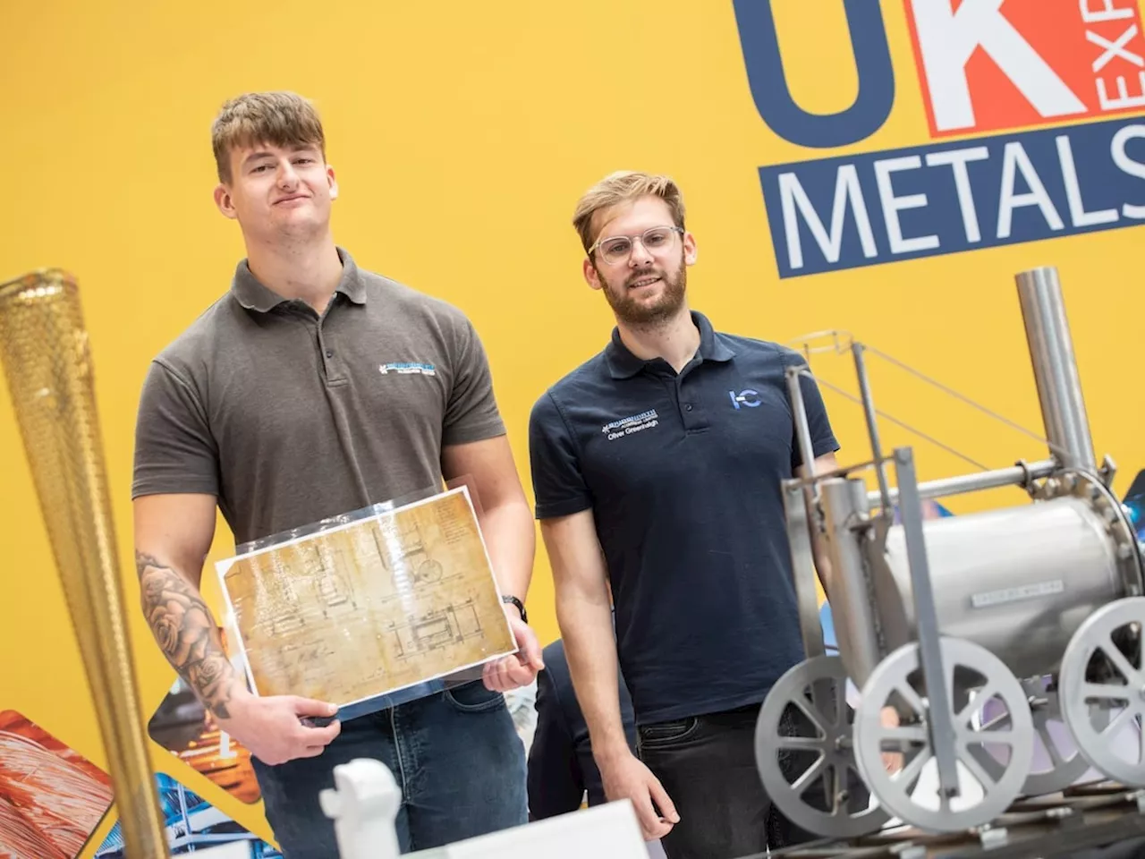 Bridgnorth Aluminium apprentices showcase talents at UK Metals Expo