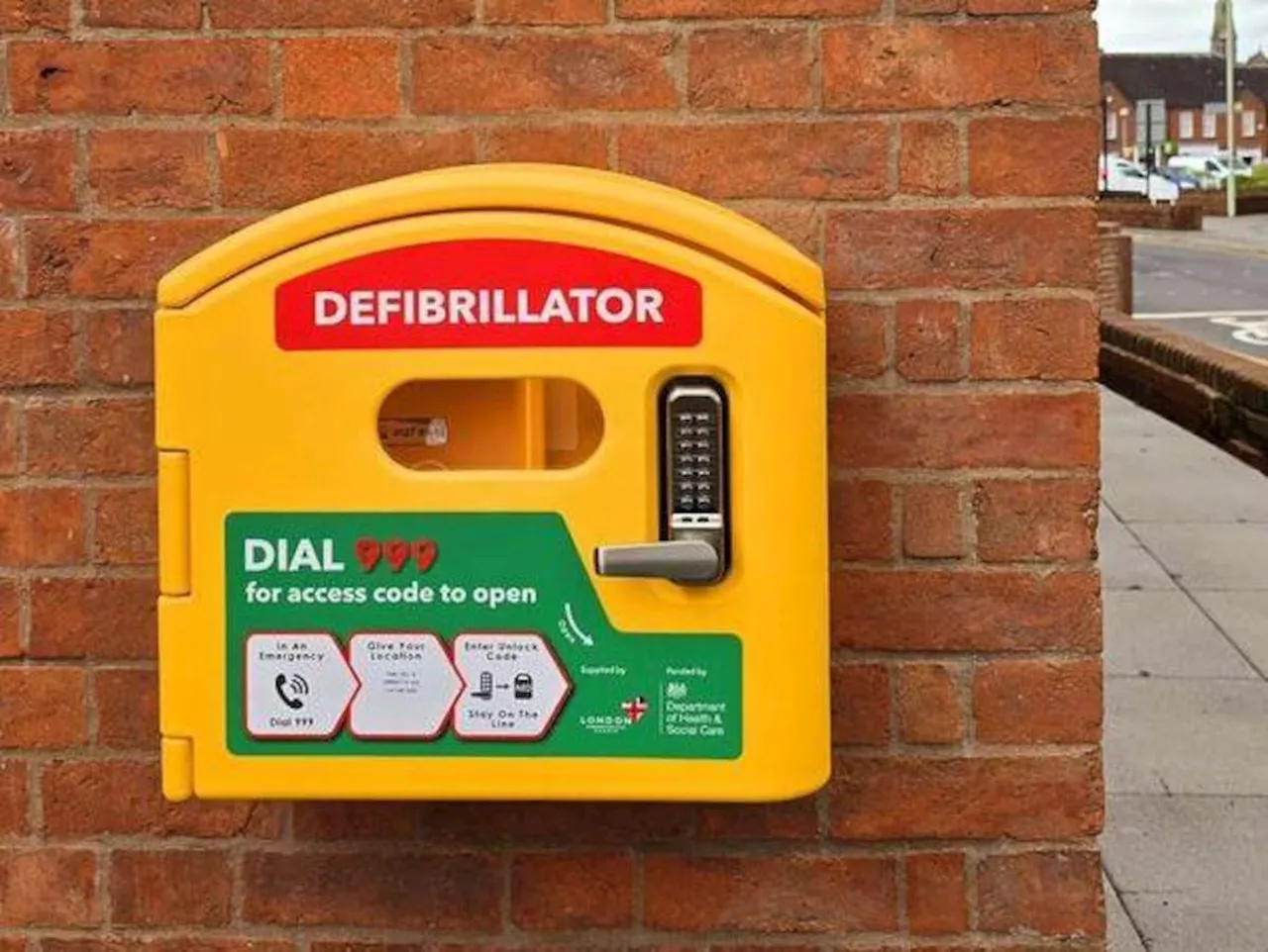 North Shropshire town receives new defibrillator as another device replaced after suffering damage